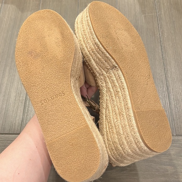 Soludos Women's Positano Suede Platform Wedges - Picture 12 of 12